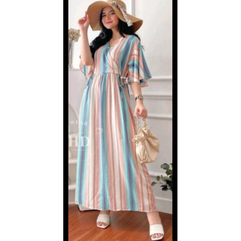 DASTER KIMONO - Daster Kimono Rayon Lengan Pendek