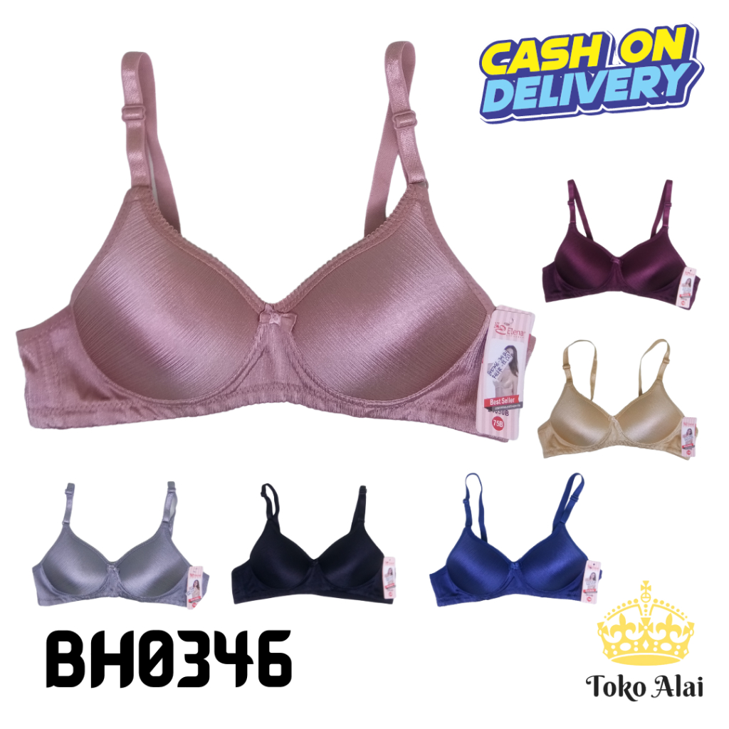 BH ELENA 29231 Bra Model Robot Berbahan Katun Lembut dengan Kawat BH0346