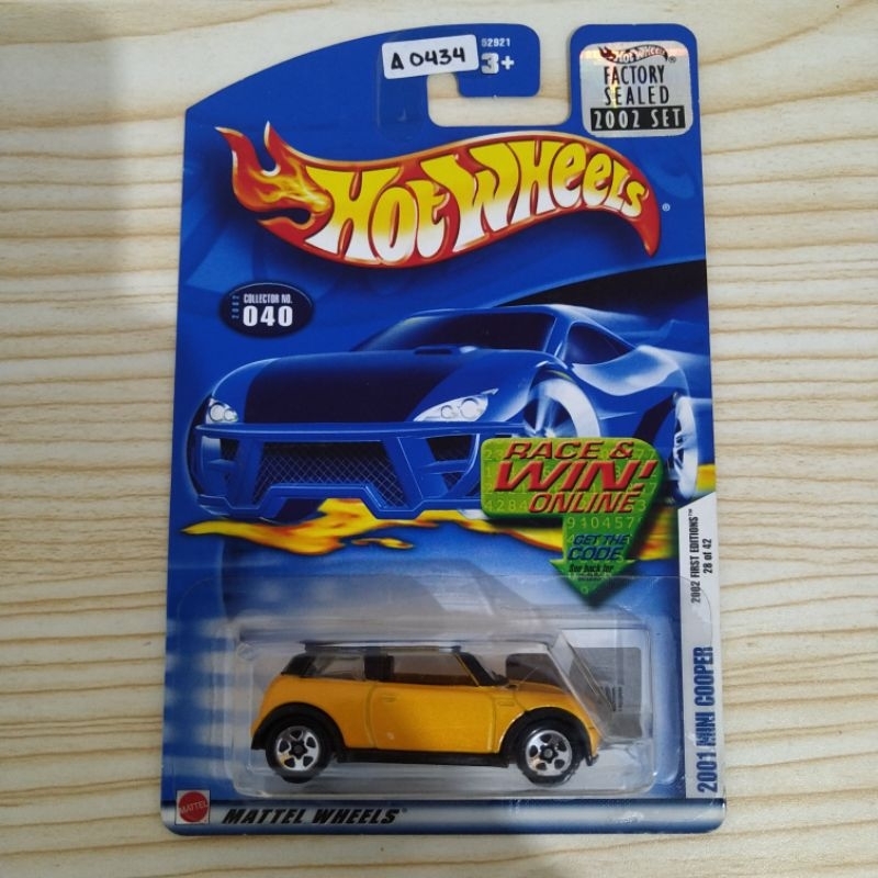 HOT WHEELS Mini Cooper 2001 Fs