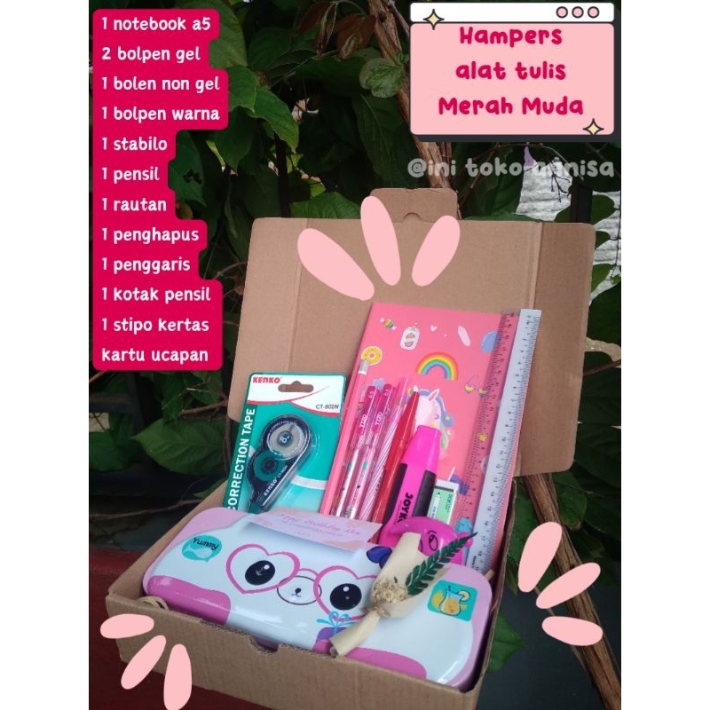 

HAMPERS ALAT TULIS PINK