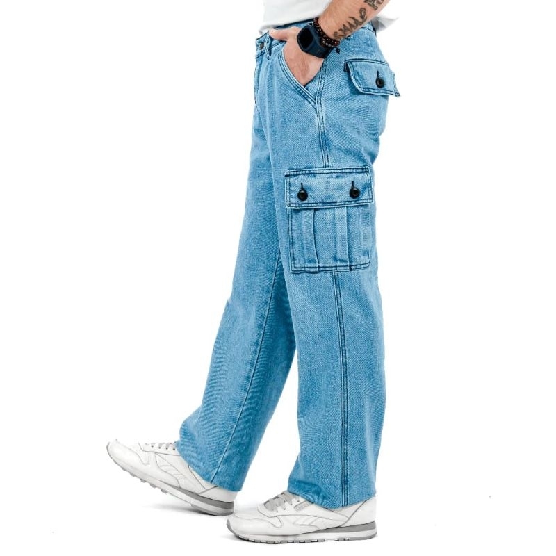 CLANA CARGO PANJANG PRIA REGULER/CLANA CARGO PANJANG JEANS REGULER KEKINIAN