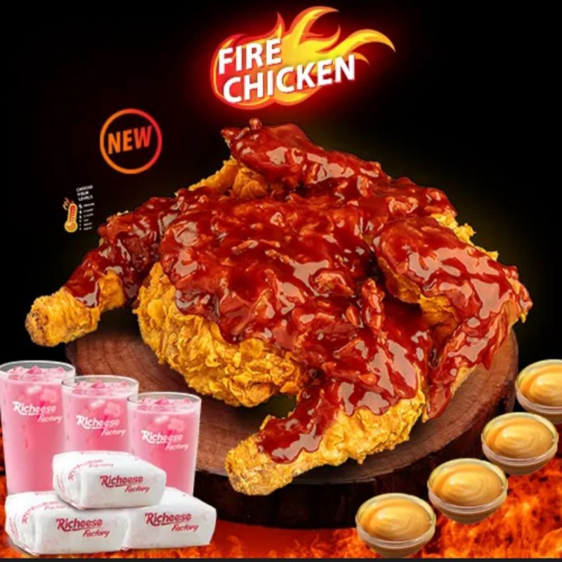 

Combo Fire Chicken Richeese