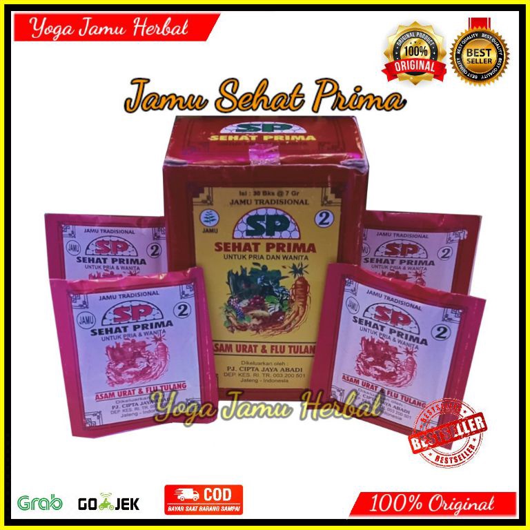 

Best Pruk Jamu Traisinal SP Sehat Prima Urat Flu Tulang MLV