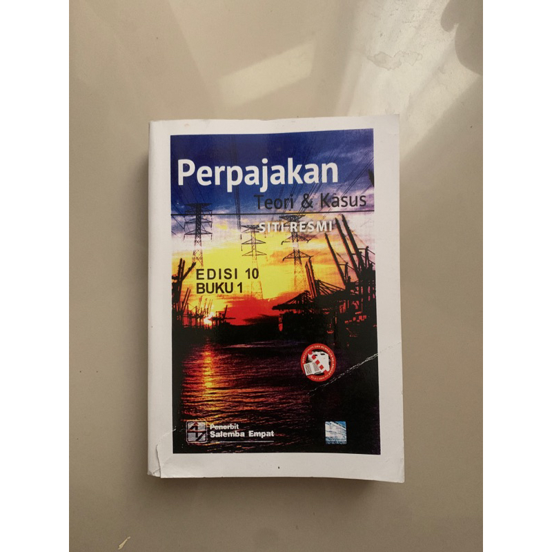 BUKU PERPAJAKAN TEORI & KASUS SITI RESMI EDISI 10 BUKU 1 SALEMBA EMPAT
