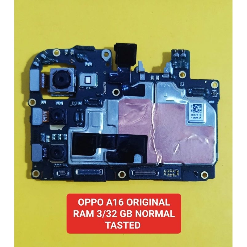 MESIN OPPO A16 ORIGINAL NORMAL TESTED