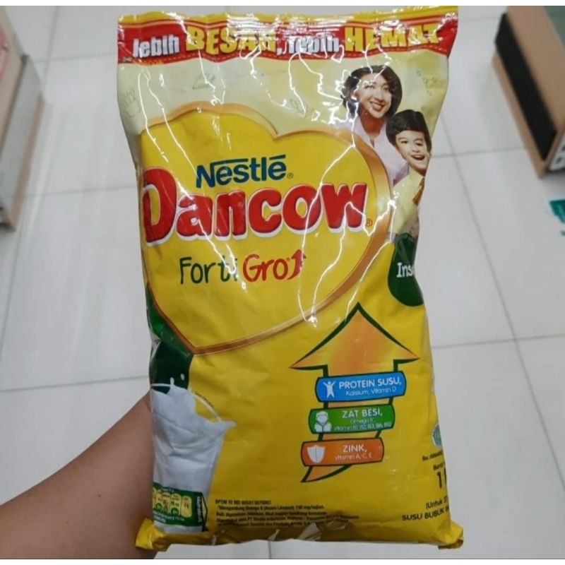 

Susu dancow fortigro instant refill 1 kg