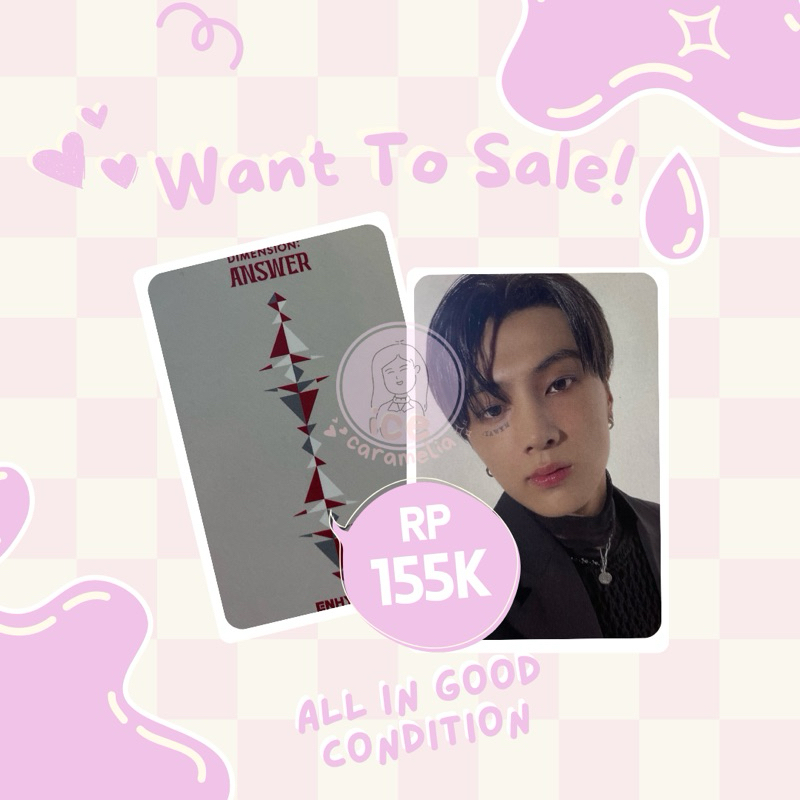 POB SHOPEE - JAY ENHYPEN DIMENSION : ANSWER