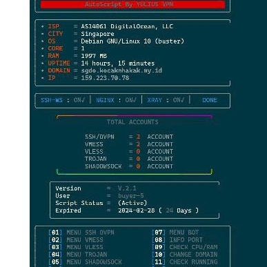 SSH, VMESS, TROJAN PREMIUM