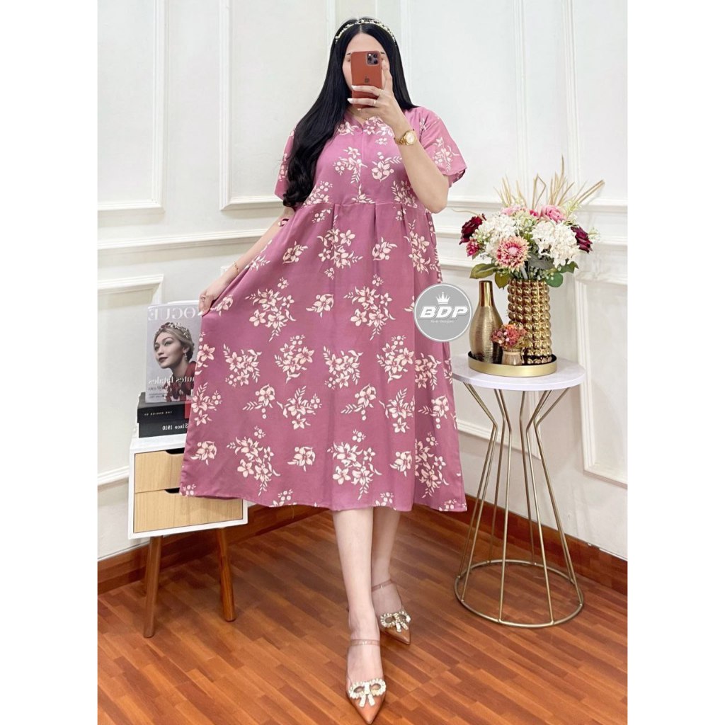 Daster ibu menyusui busui friendly hadiah lahiran kado spesial ibu melahirkan