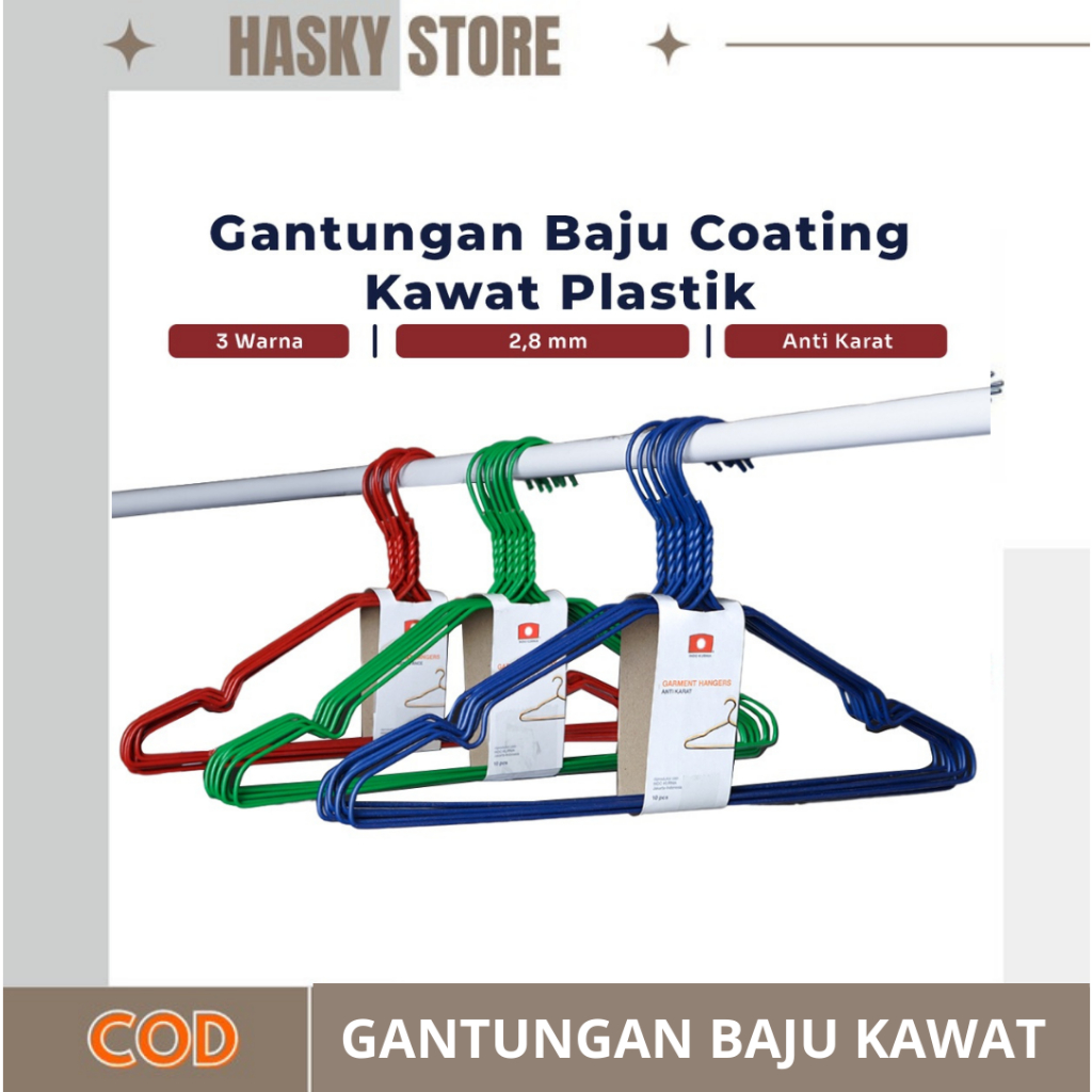 GANTUNGAN BAJU BESI/HANGER BAJU BESI/ GANTUNGAN BAJU AESTHETIC