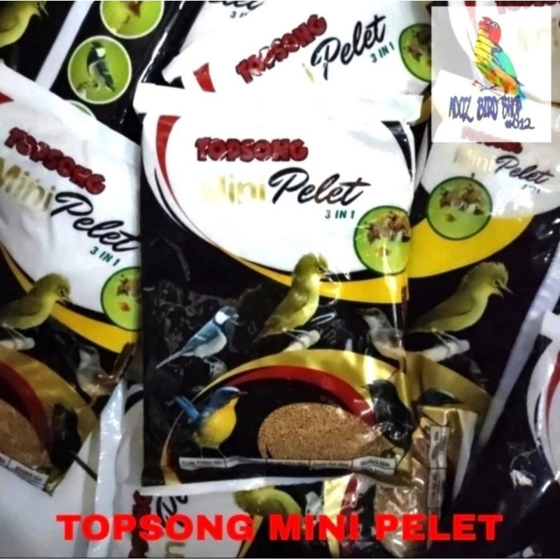 Topsong Mini Voer Pur Pakan Makanan Harian Burung Kecil