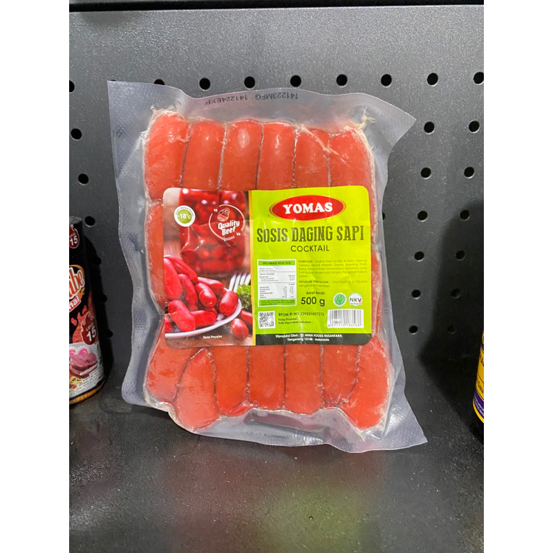 

Sosis Yomas beef cocktail