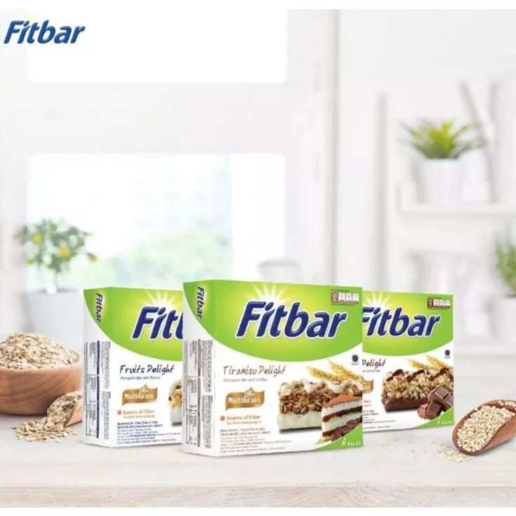 

Dikirim secepatnya Fitbar 1 box isi 12 Pc 2gr