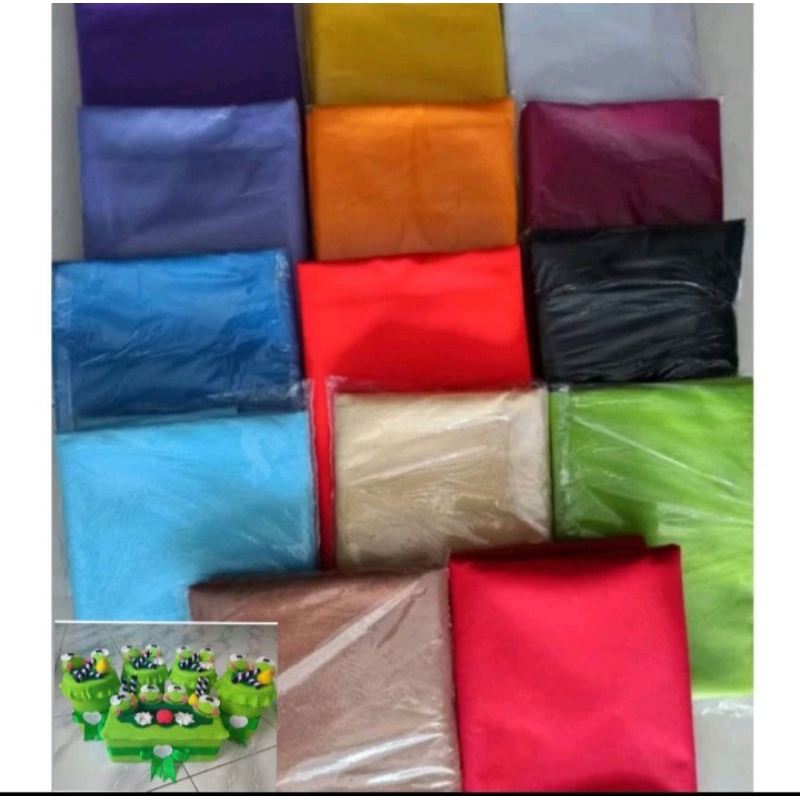 Kain Flanel 1 Meter Flanel Warna Warni Kain Flanel Kerajinan Tangan