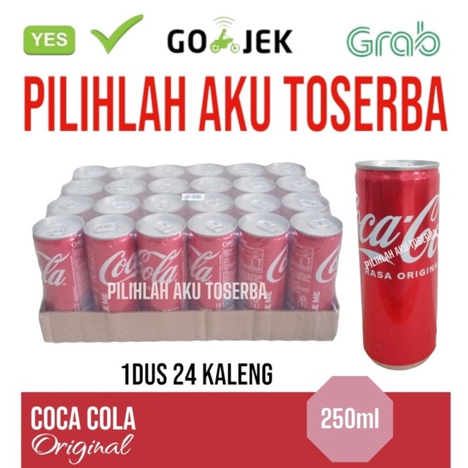 

Yang dinanti Coca Cola Original KALENG CAN 25 ml HARGA 1 DUS