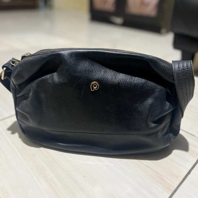 PRELOVED TAS BAG PAPILON ORIGINAL K3257 BLACK ITEM