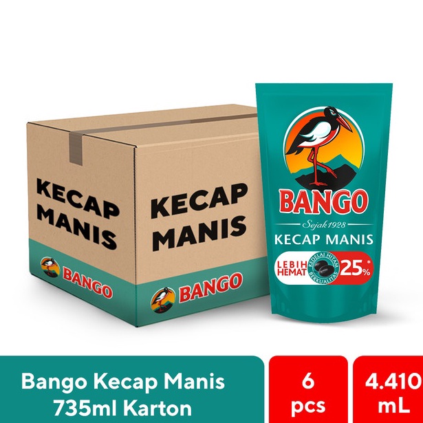 

Tertarik BANGO KECAP MANIS 735ML Isi 6