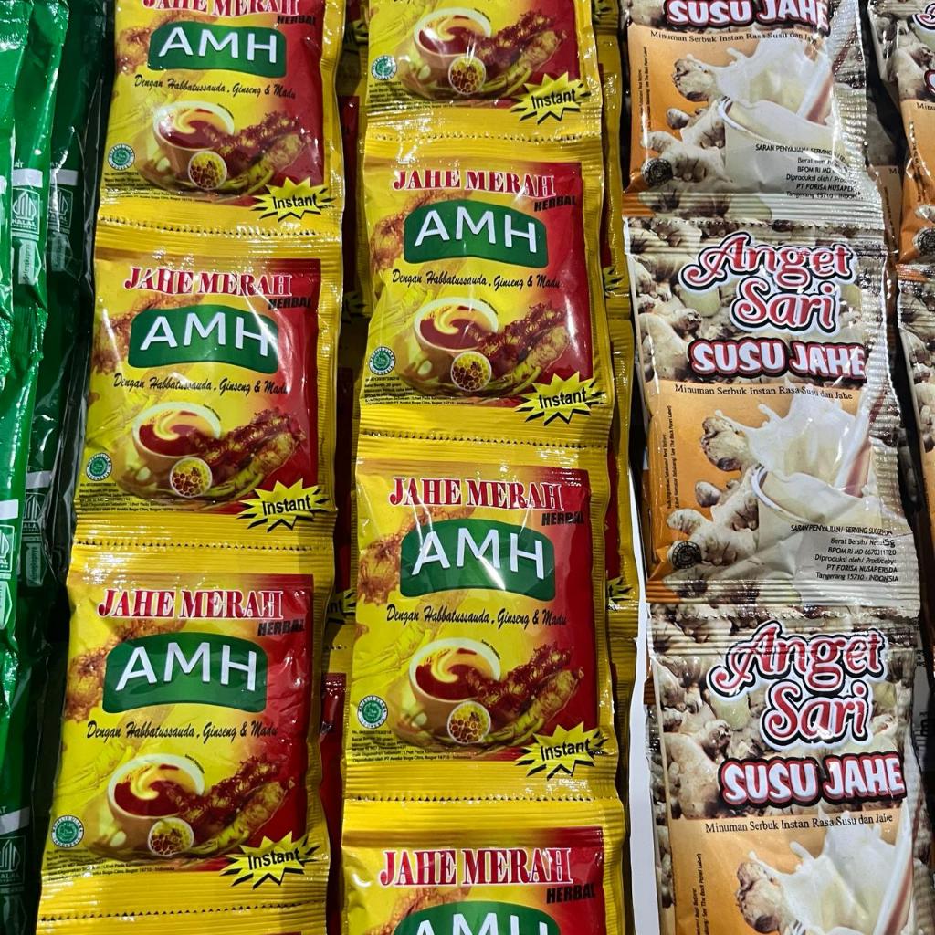 

AMH Amanah Jahe Merah Sachet [1 Renceng isi 10 Sachet]