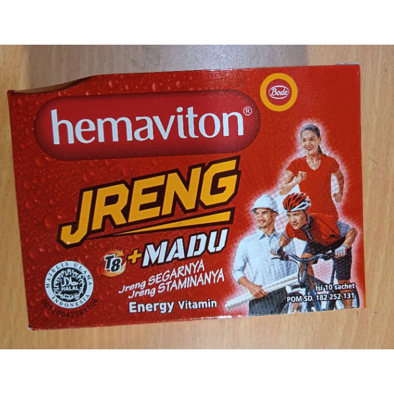 

High Quality minuman energi Hemaviton jreng 1 box isi 1 sachet