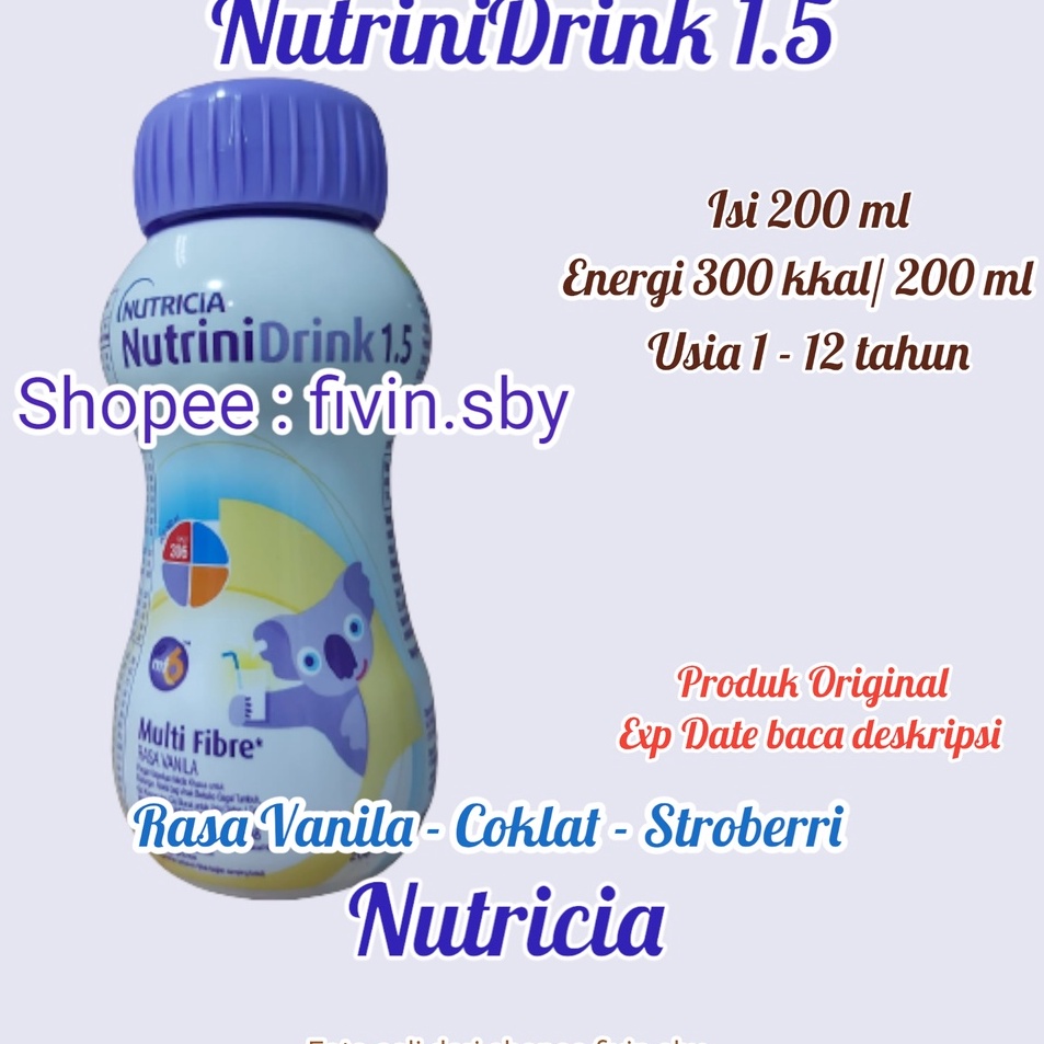 

Pasti Laku NUTRINIDRINK 2 ml Cair