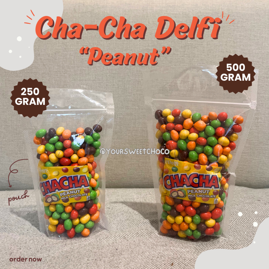 

CHACHA DELFI 250 GRAM PEANUT [KEMASAN POUCH]