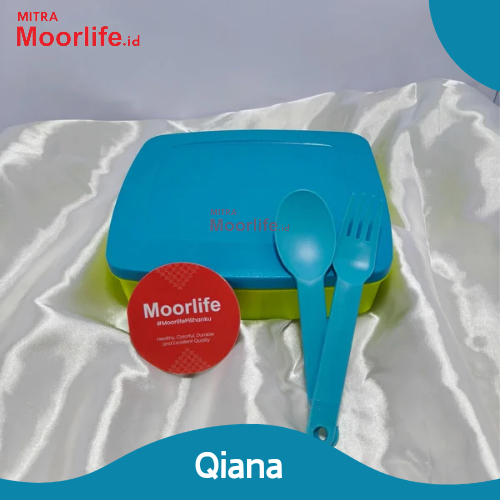 Moorlife Qiana - Tempat Makan Plastik Moorlife Tempat Makan Bekel Sekolah