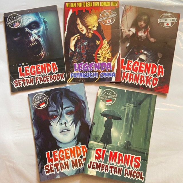 KOMIK CERITA HANTU MAINAN ANAK 20PCS