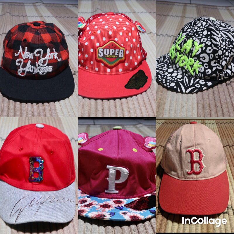 Topi Anak SMb Like New NY Baseball Kids Cap Branded Second Preloved