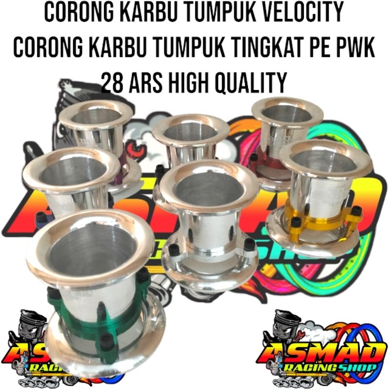 Corong Karbu Tumpuk Velocity Corong Karbu Tumpuk Tingkat Pe PWK 28 ARS High Quality