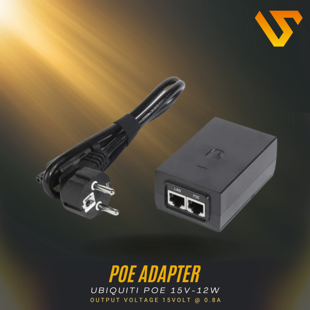 Ubiquiti POE-15V-12W PoE Adaptor 15V 0.8A