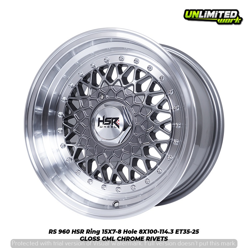Velg Mobil Model BBS Celong R15 Buat Brio Jazz Sigra HSR RS Original ring 15