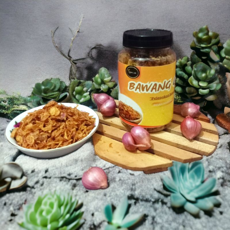 

BAWANG GORENG PREMIUM ASLI / TANPA TEPUNG / ORIGINAL 100 gr