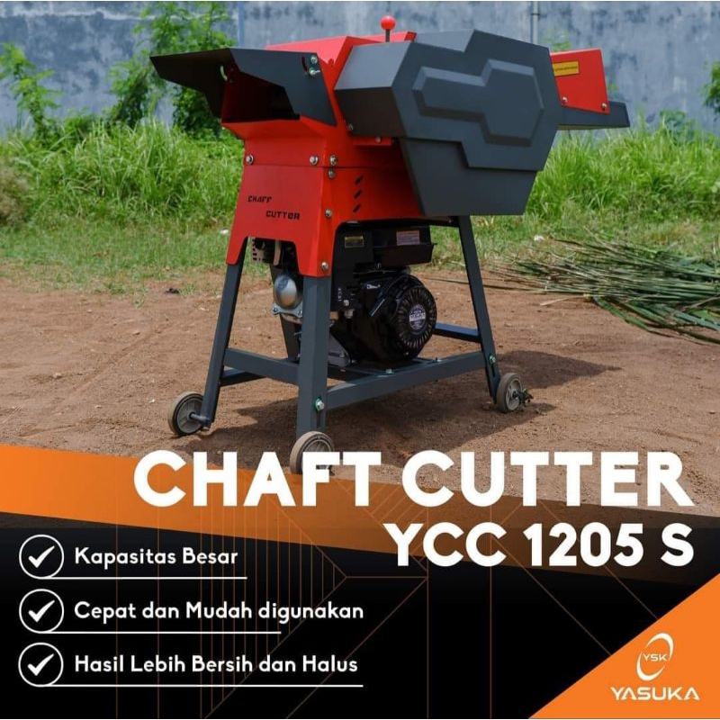 MESIN CACAH RUMPUT DAN RANTING YCC-1205 S YASUKA
