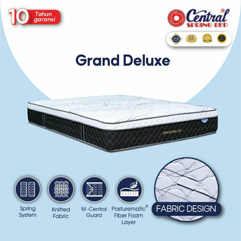 kasur springbed grand deluxe central