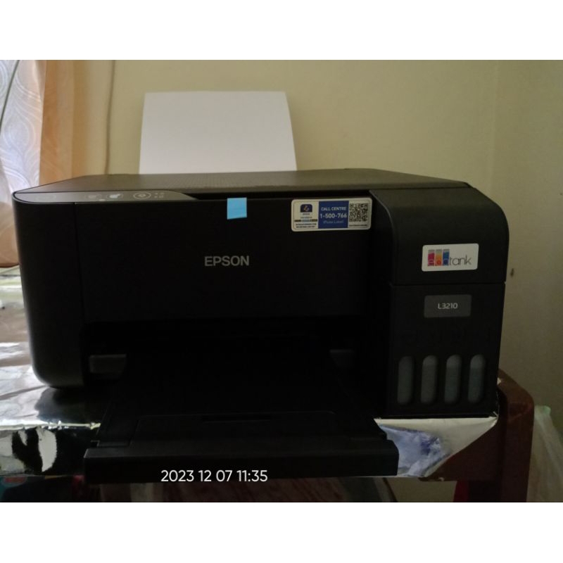 PRINTER EPSON L3210 BEKAS MULUS PEMAKAIAN PRIBADI BEKAS SEPERTI BARU