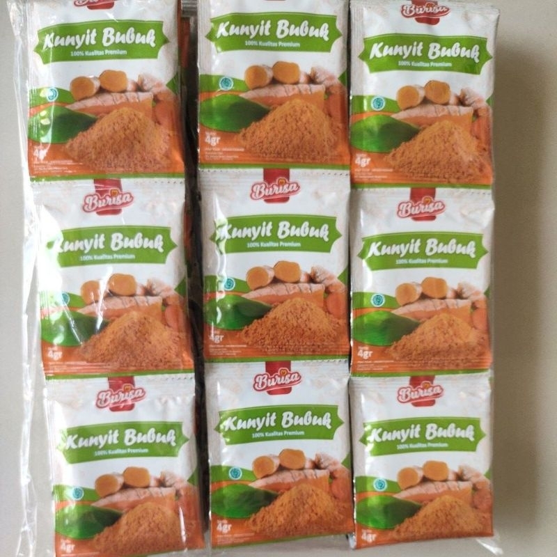 

BURISA KUNYIT BUBUK 4 Gr