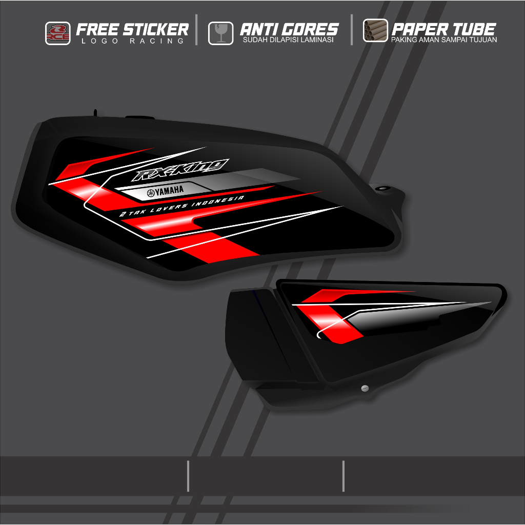 STRIPING RX KING FULL VARIASI