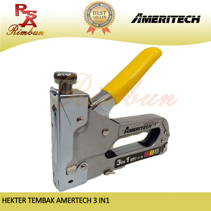 

Staples Gun Staple Stapler Paku Tembak 3in1