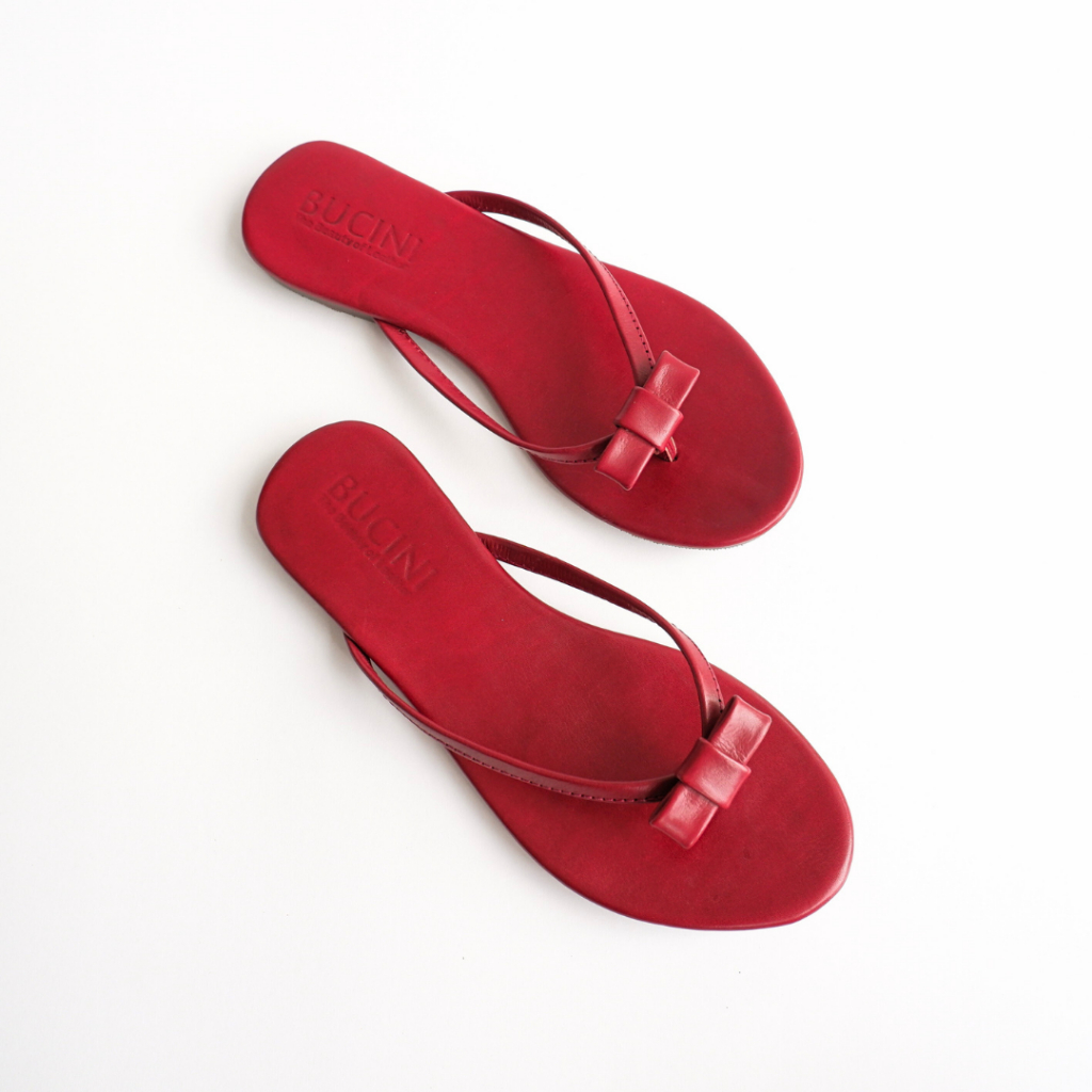 Sandal Jepit Wanita Kulit Asli Premium | BUCINI GV 208 A