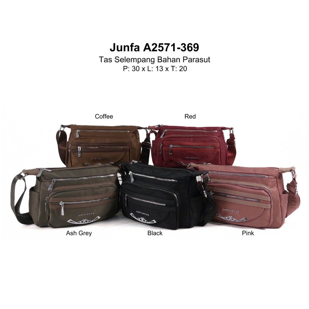 TAS SELEMPANG JUNFA | TAS BAHU WANITA #JF 2571-369