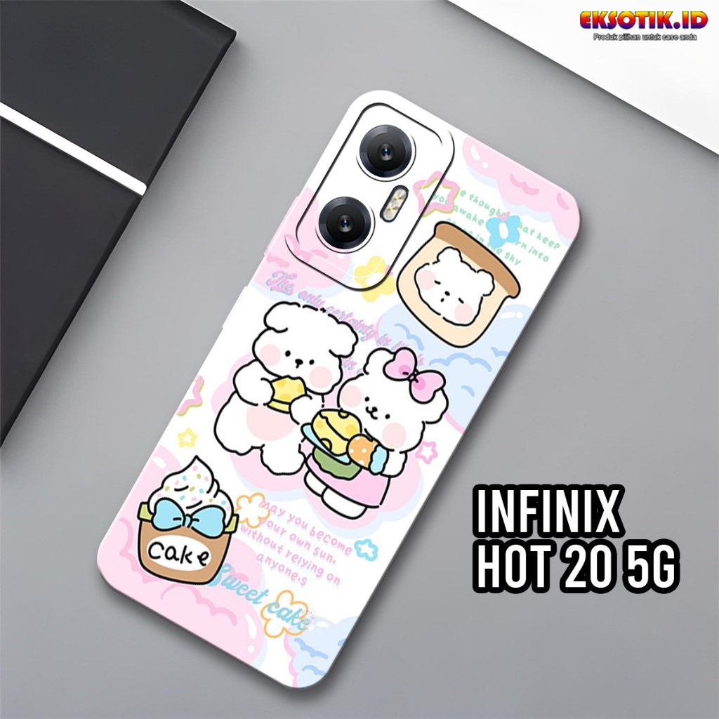 Case Infinix Hot 20 5G - Casing Infinix Hot 20 5G - Fashion Case Terbaru - Silikon Infinix Hot 20 5G
