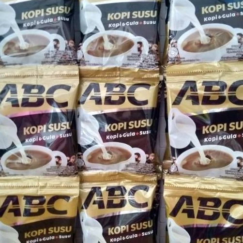 

Kopi ABC Susu | 1 Renteng ( isi 10 pcs )