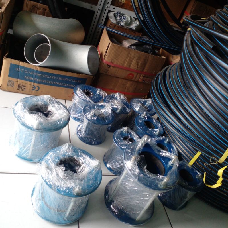 flange adaptor 2" pn10 untuk pipa hdpe