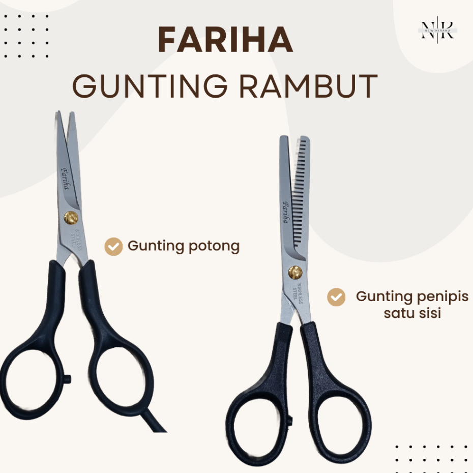 Fariha Gunting Potong Rambut