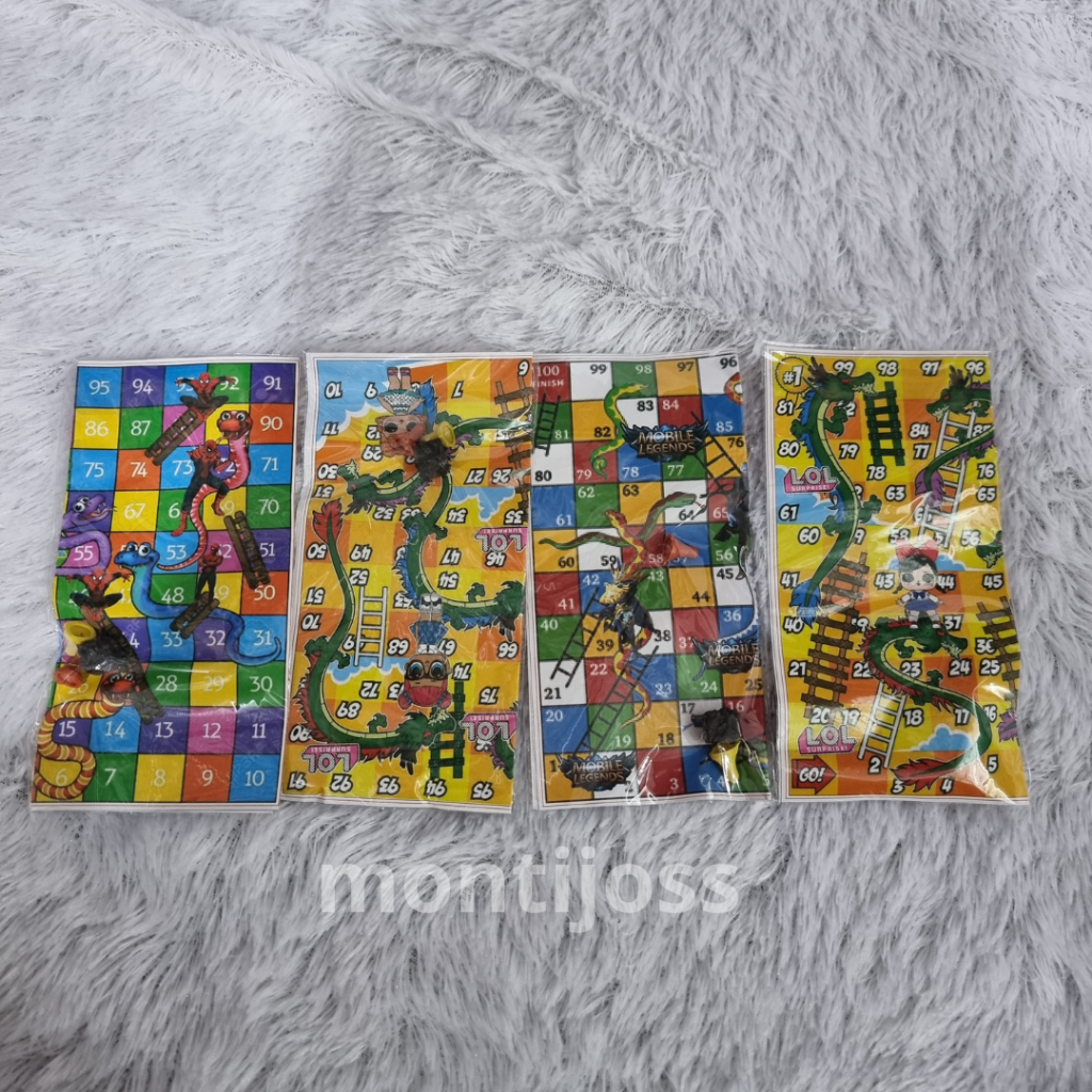 mainan anak/mainan ULAR TANGGA KECIL/mainan jadul murah / harga grosir