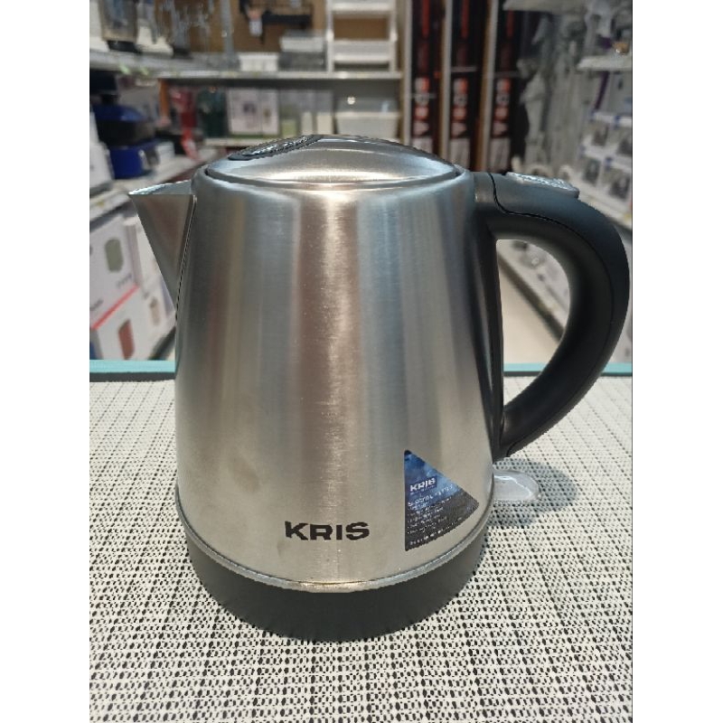 Kris Teko Listrik Pemanas Air Panas Stainless 1,2 Liter 800 Watt Electric Kettle