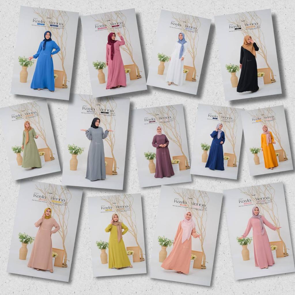 Gamis Dewasa Kayla Dress by Ayundya