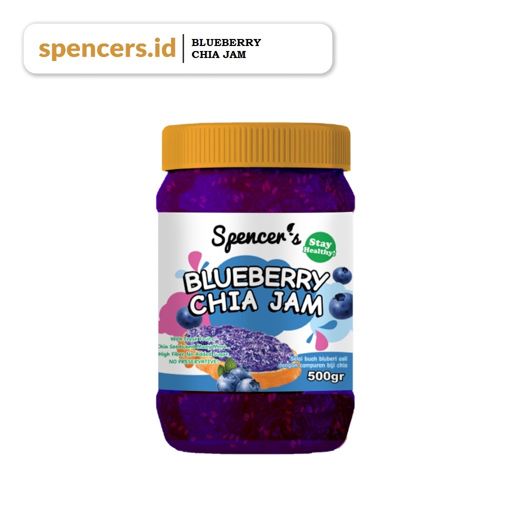 

Spencer's Blueberry Chia Jam