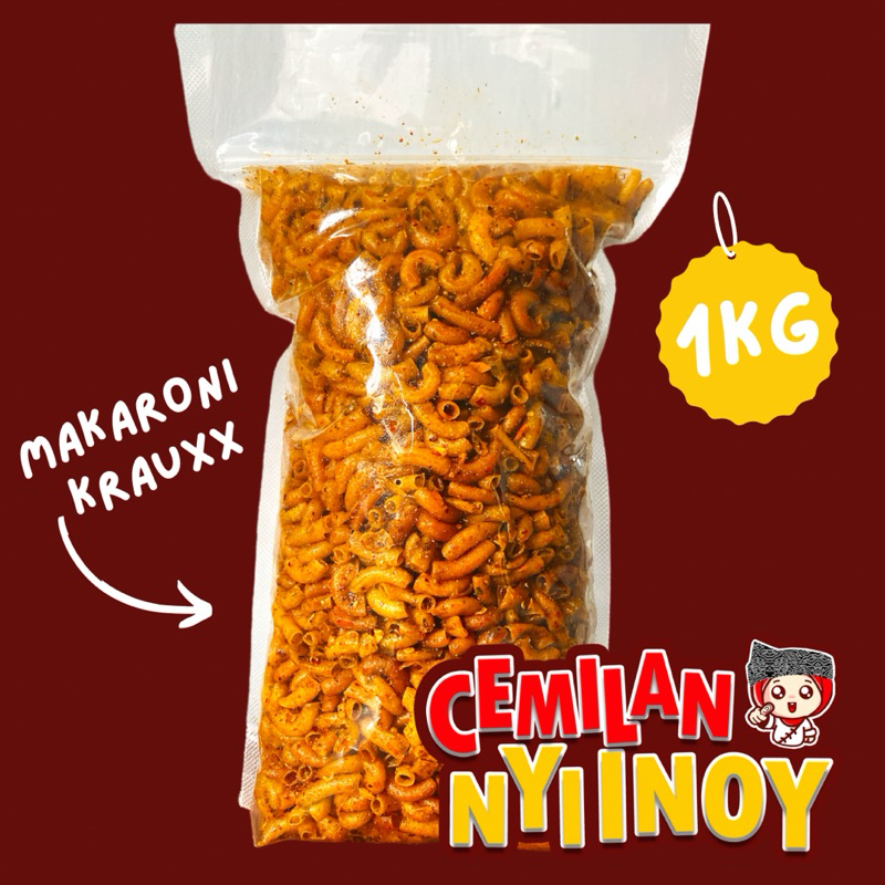 

Makaroni Kraux Pedas Daun Jeruk 1kg