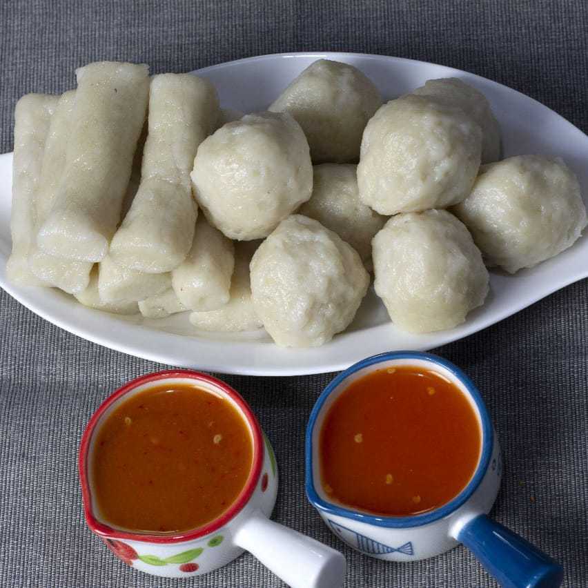 

Pempek Rebus Ikan Tenggiri khas Bangka